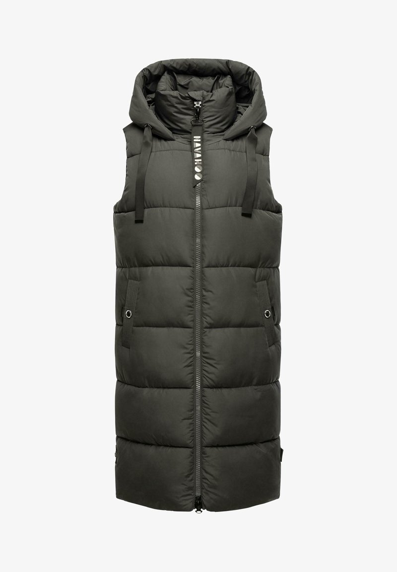 Navahoo SCHNUFFELCHEN - Weste - anthracite