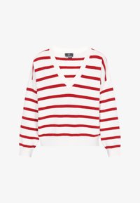 Unausgewählt, offwhite red stripe