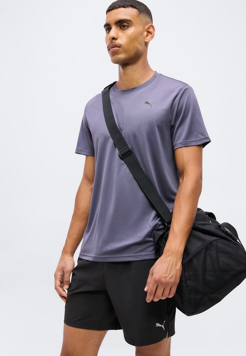 PUMA TAD ESSENTIAL TEXTURE TEE - Sports T-shirt - inky depths — photo 4