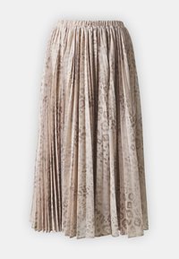 TWINSET SKIRT - Voltidega seelik - leo les beiges