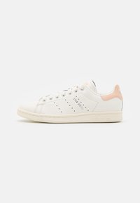 adidas Originals STAN SMITH  - Matalavartiset tennarit - core white/bliss orange/silver metallic