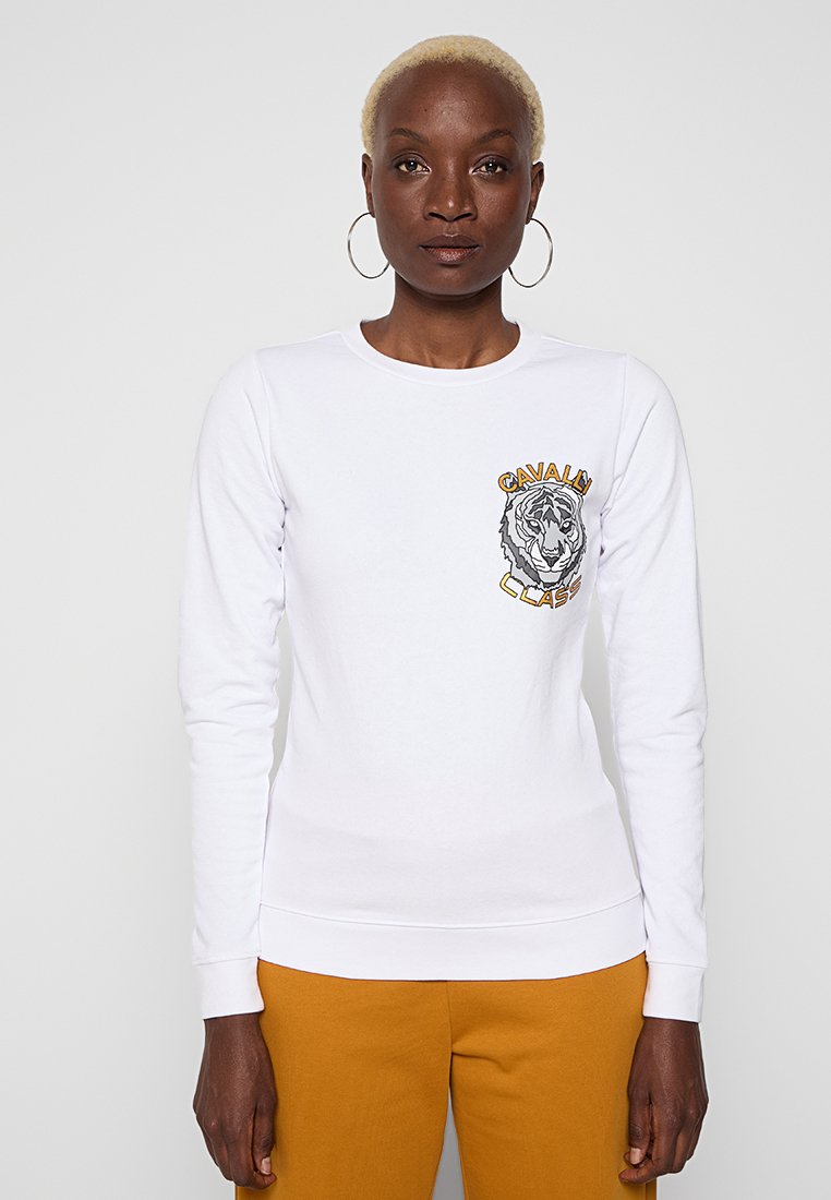 Cavalli Class Sweater wit Cavalli Class Sweater wit