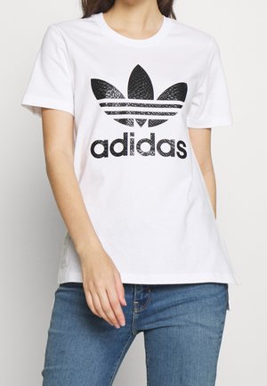 T-shirt print - white