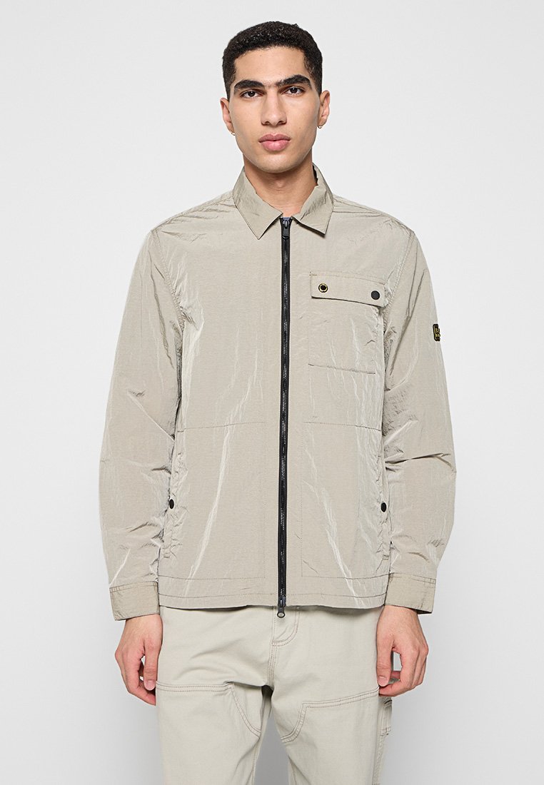 Barbour International Lichte jas lichtgrijs