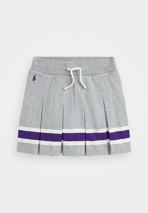 PLEATED COTTON JERSEY SKORT - Πλισέ φούστα - andover heather