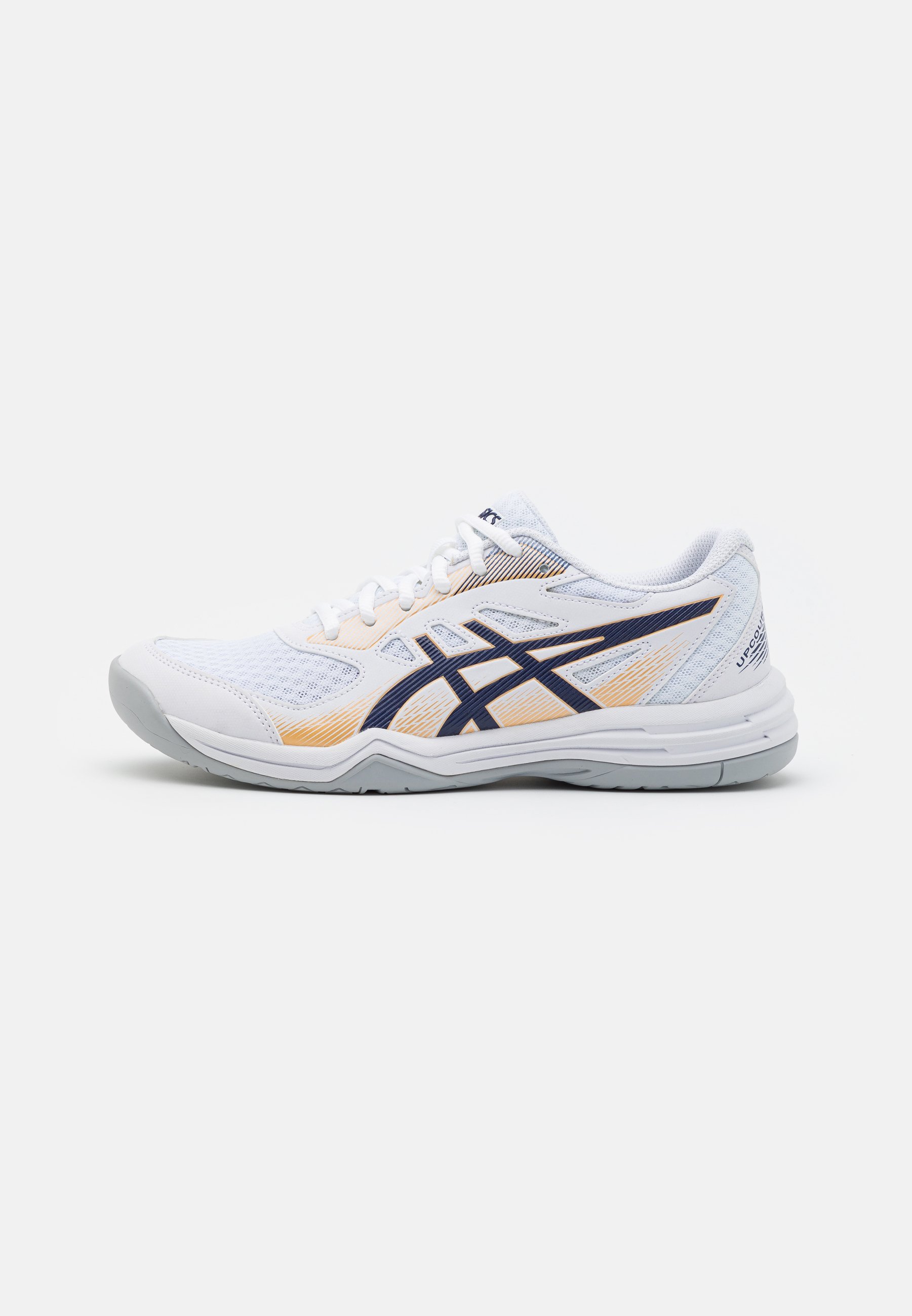 ASICS UPCOURT 5 - Volleyballschuh - white/peacoat/weiß