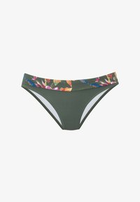 Non selezionato, oliv bedruckt