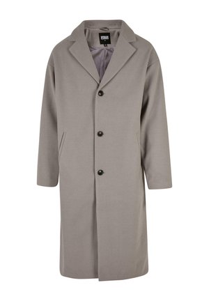 Urban Classics LONG - Klassischer Mantel - wolfgrey