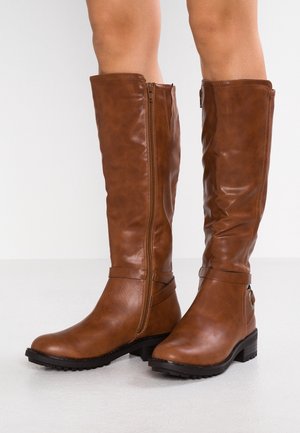 Bottes - cognac