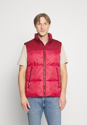 Tommy Hilfiger NEW YORK MONOGRAM GILET - Veste sans manches - red