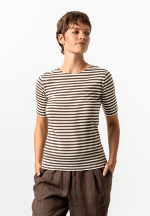 Living Crafts, ANNINA - Print T-shirt - earth chalk