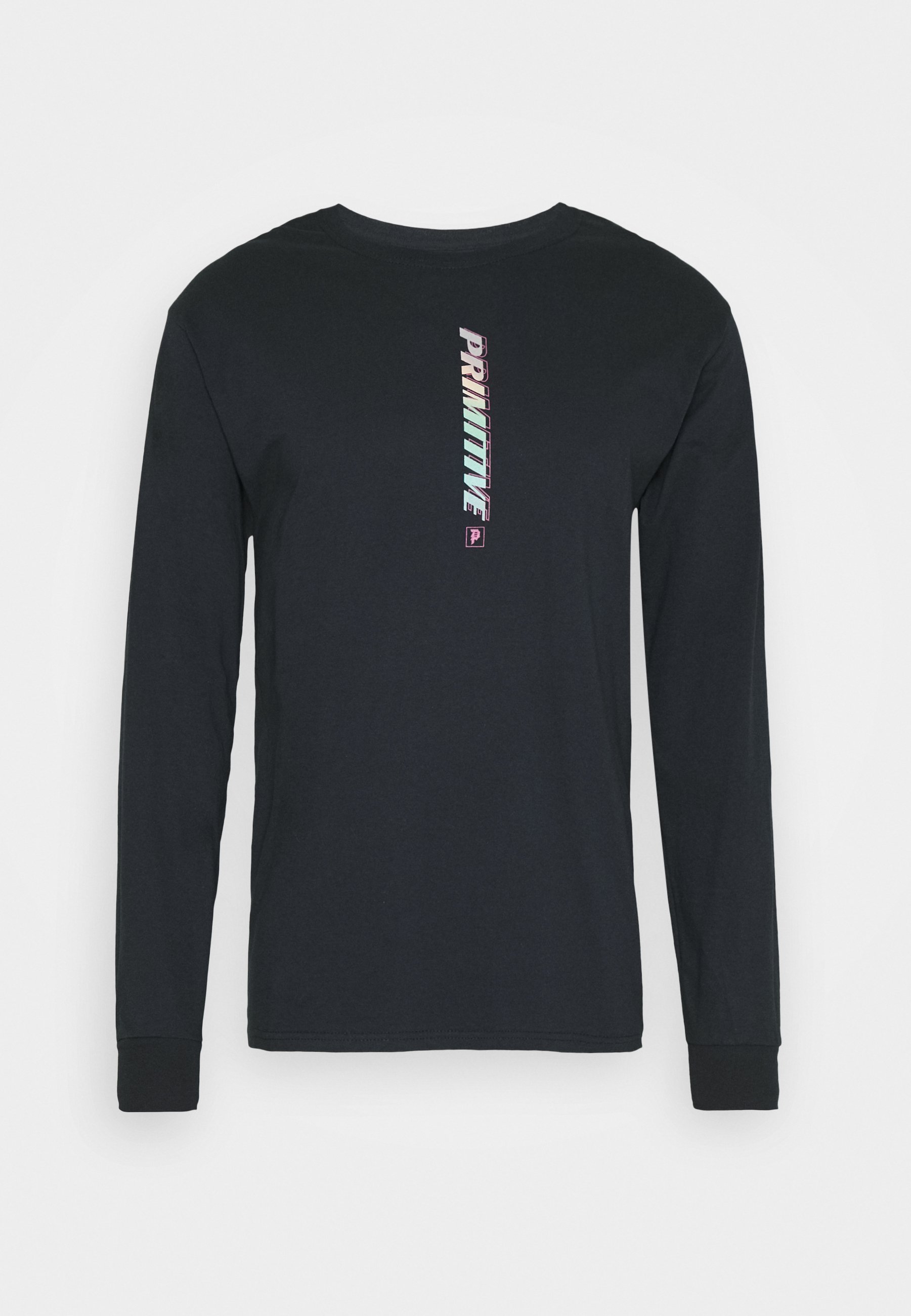 Primitive WARNING TEE Topper langermet black Zalando.no Primitive DIRTY CUPID - Topper langermet - black