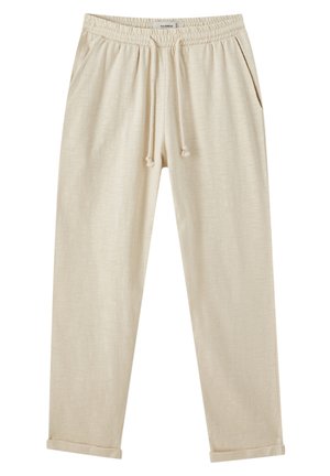 Tracksuit bottoms - beige