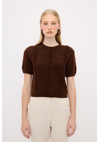 Unausgewählt, brown 