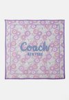 SCRIPT LAUREL FLORAL PRINTED SQUARE - Foulard - purple multi