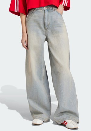 Wide Leg - light-blue denim