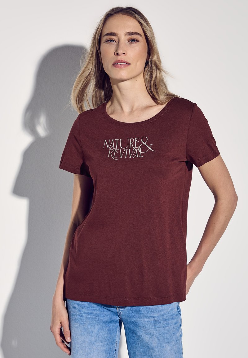 Street One - Print T-shirt - rot, Enlarge