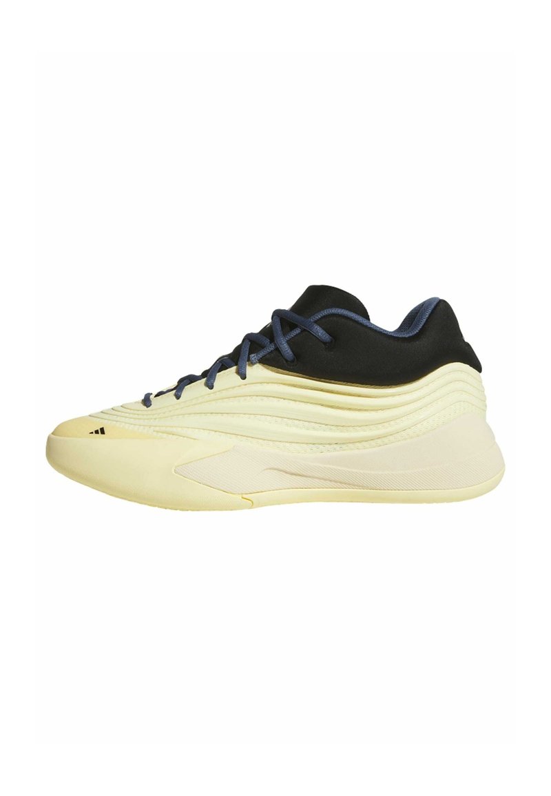 adidas Performance DAME X - Basketball shoes - almost yellow core black ...