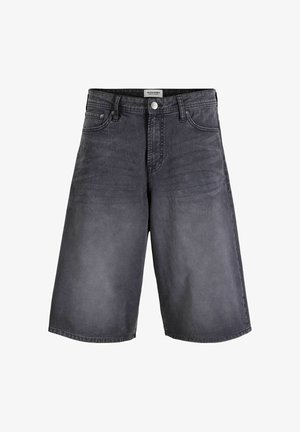 Jack & Jones, SHORTS PLUS SIZE BAGGY FIT SHORTS - Farmer rövidnadrágok - black