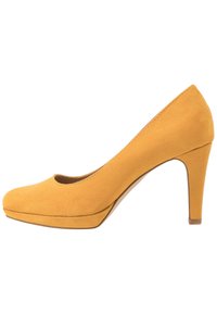 s.Oliver Escarpins à talons hauts - yellow
