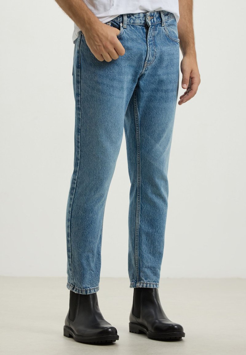 Calliope CROPPED Jeans Tapered Fit blu/blu denim Zalando.it
