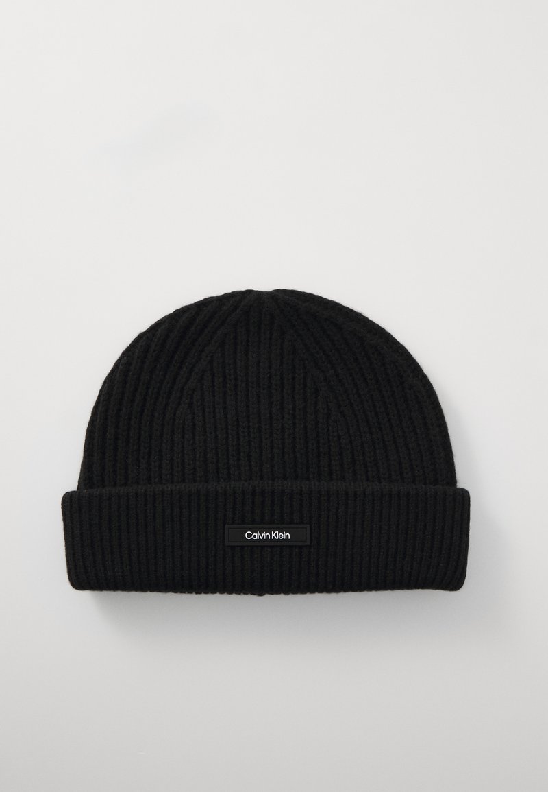 Calvin Klein DOCKER BEANIE UNISEX - Mütze - black