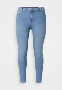 VMCELLY - Teksaretuusid - medium blue denim