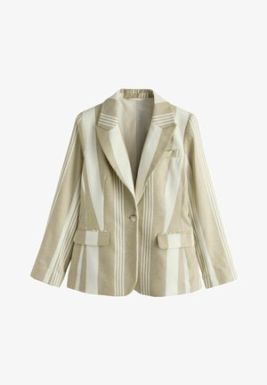 Next, REGULAR FIT - N. PREMIUM STRIPE SINGLE BREASTED BLAZER . - Blézer - brown