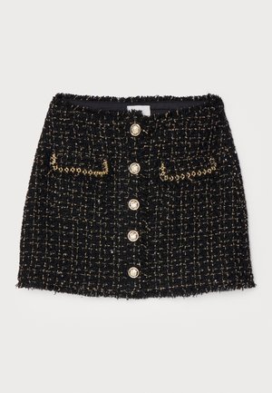 Cinq à Sept BESS SKIRT - Minirock - black/gold