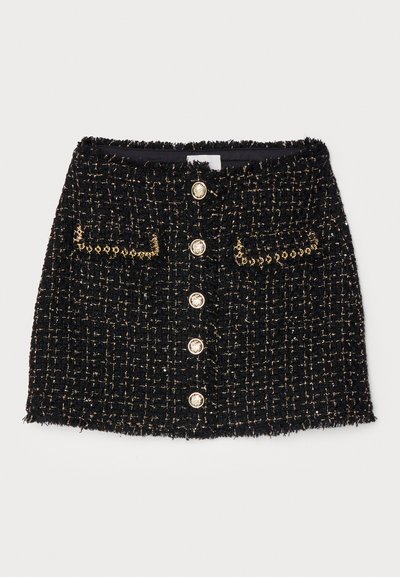 Cinq à Sept BESS SKIRT - Miniszoknya - black/gold
