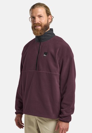 SUMETRO - Sweat polaire - amaranth