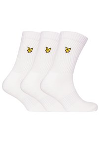 Lyle & Scott HAMILTON 3 PACK - Chaussettes - weiss