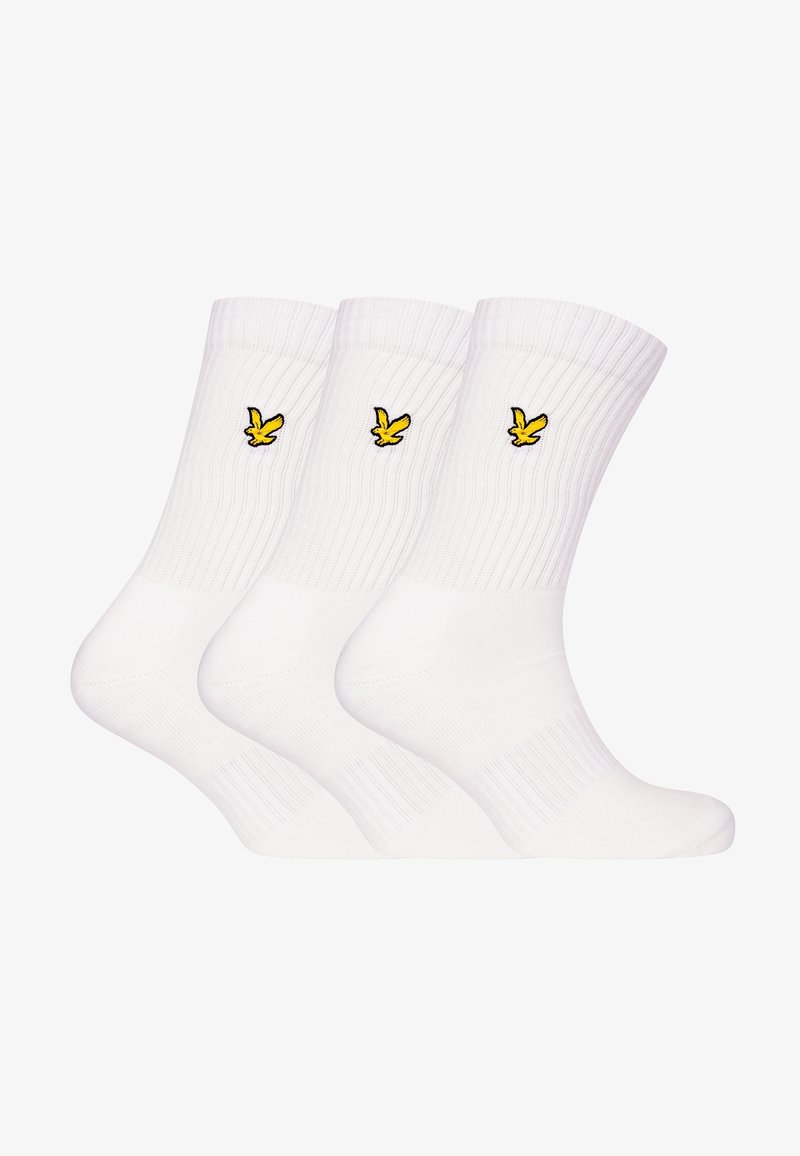 Lyle & Scott HAMILTON 3 PACK - Chaussettes - weiss