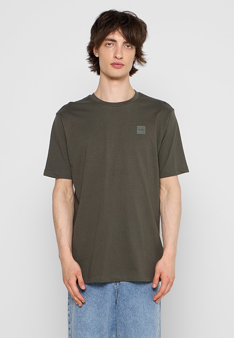 Mexx T-shirt basic olijfgroen
