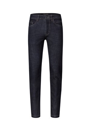 Street One MEN, SLIM LEG JEANS IM SLIM FIT - Slim fit jeans - dark blue rinsed wash