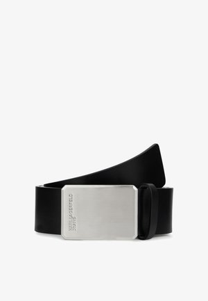 KLJ LOGO LTHR BELT - Diržas - black
