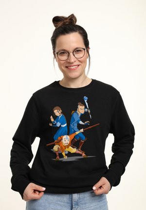 AVATAR: THE LAST AIRBENDER AVATAR GROUP SHOT - Sweatshirt - black