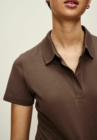 Next REGULAR FIT - Polo - chocolate brown
