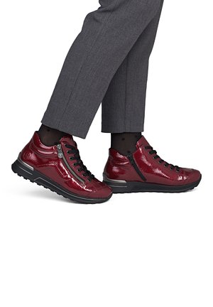 Rieker, RIEKER SNEAKER LOW N1400 - Winter boots - red