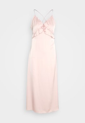 VILA, VIFLAY STRAP ANKLE DRESS - Cocktailjurk - silver pink