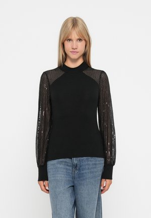 JDYMEGAN - Top s dlhým rukávom - black