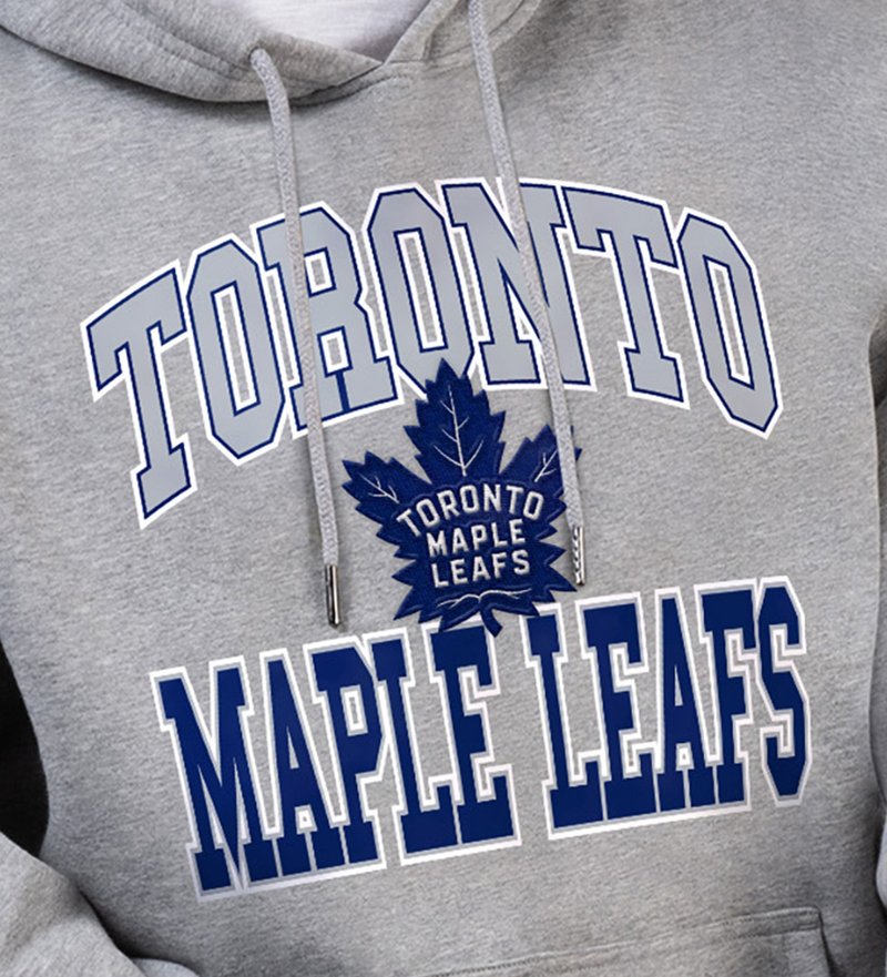 Starter NHL TORONTO MAPLE LEAFS Hoodie grey Zalando
