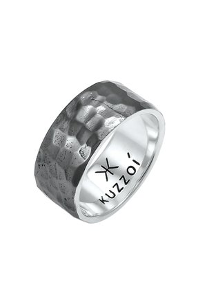 KUZZOI HAMMERED VINTAGE LOOK - Bague - silber