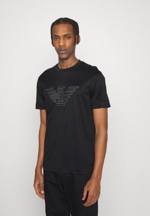 T-shirt con stampa - nero