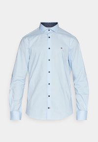 Tommy Hilfiger STRETCH POPLIN CONTRAST SHIRT - Camicia - custom color light blue