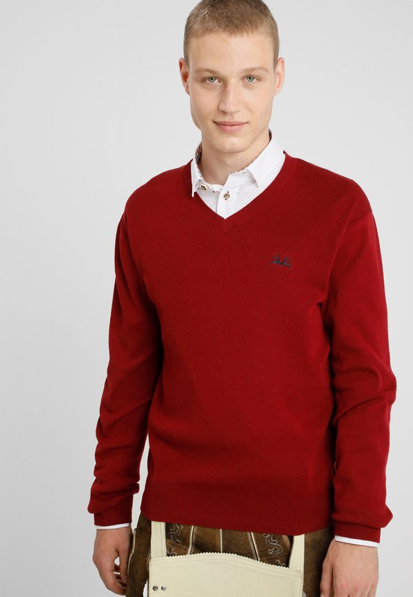FRIEDEMANN - Strickpullover - rot