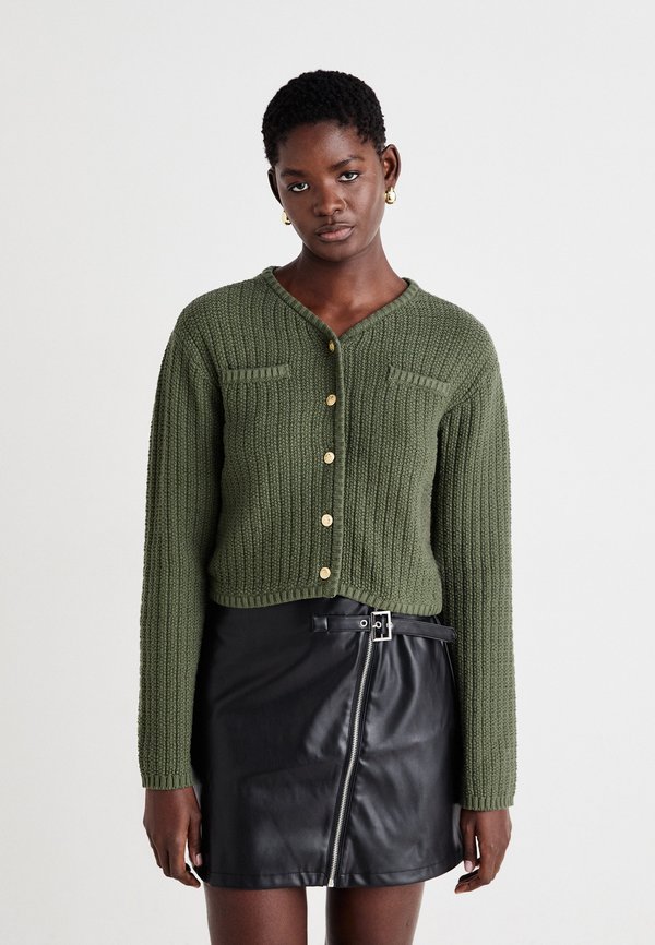 VITUT CARDIGAN - Strickjacke - four leaf clover