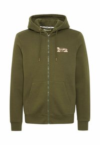 BHSWEATSHIRT - Bluză de molton cu fermoar - forest night