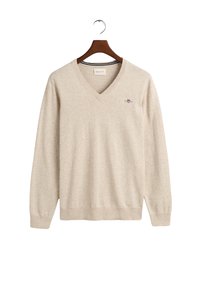 V-NECK - Trui - beige