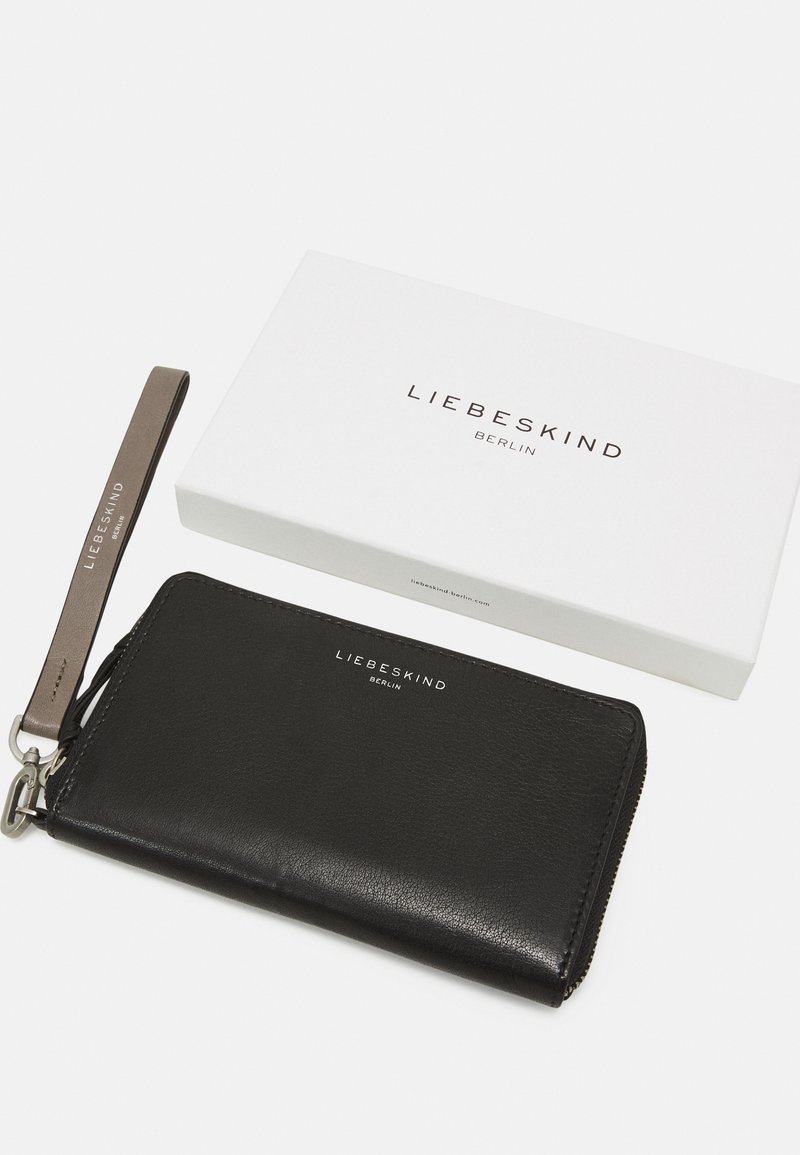 Damen Taschen | Liebeskind Berlin ANNIE VIVIAN MITTELGROßE GELDBÖRSE AUS LEDER Geldbörse black/schwarz - AH62089 Damen Taschen | Liebeskind Berlin ANNIE VIVIAN MITTELGROßE GELDBÖRSE AUS LEDER Geldbörse black/schwarz - AH62089